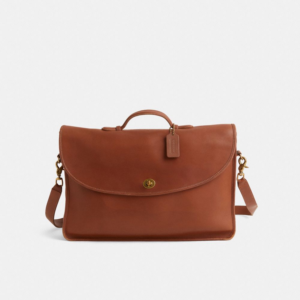 COACH®,Vintage Lexington Brief,,Front View