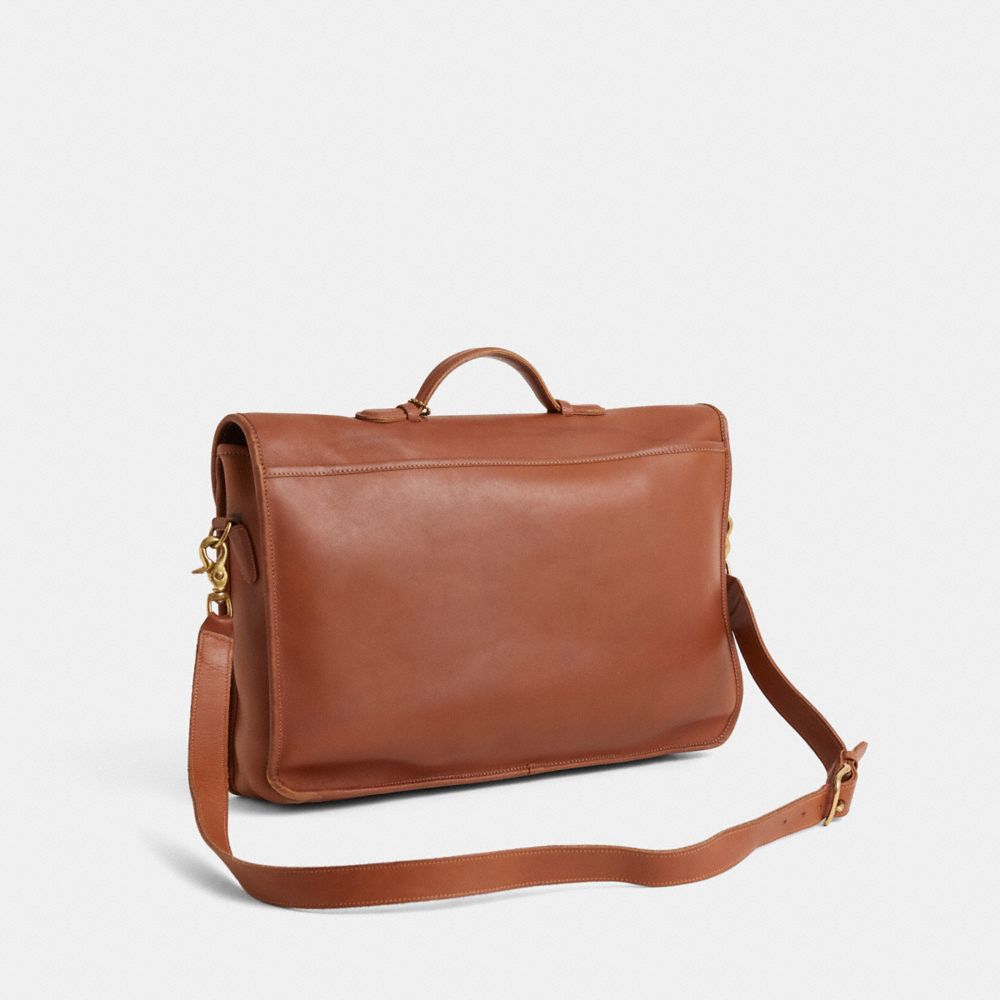 COACH®,Vintage Lexington Brief,,Angle View
