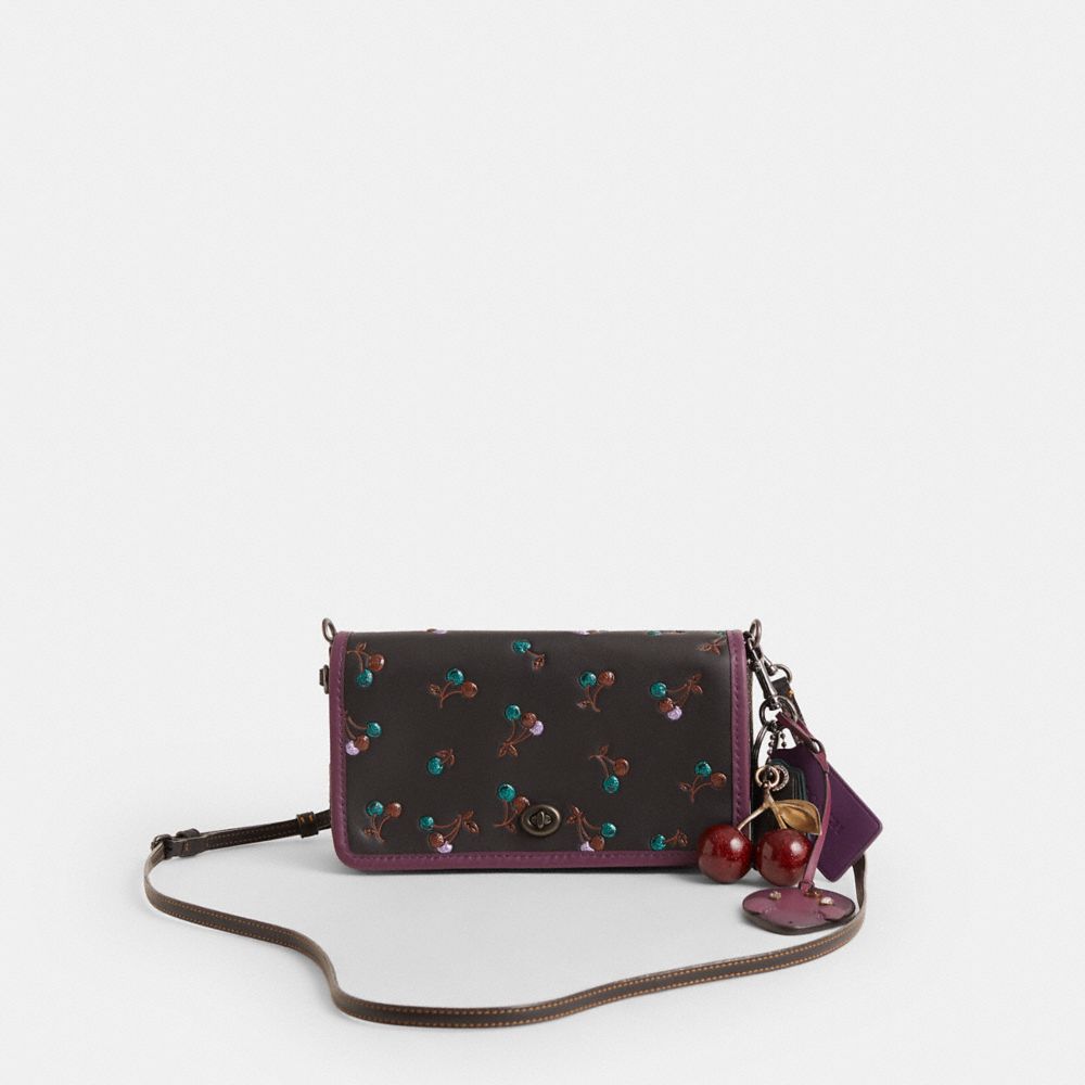 COACH®,Upcrafted Dinky With Cherry Print,,Front View