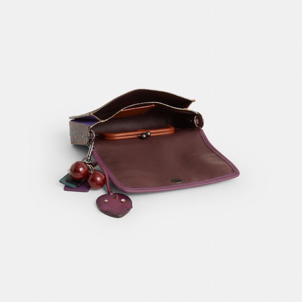 COACH®,Upcrafted Dinky With Cherry Print,,Inside View,Top View