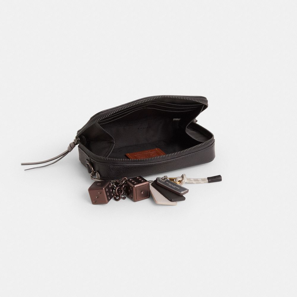 COACH®,Upcrafted Charter Slim Crossbody Bag,,Inside View,Top View