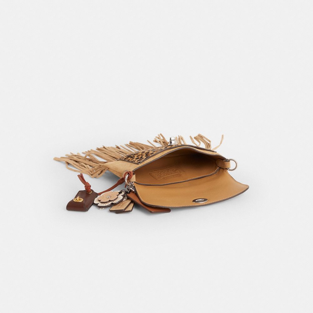 COACH®,Upcrafted 1964 Fringe Bag,,Inside View,Top View