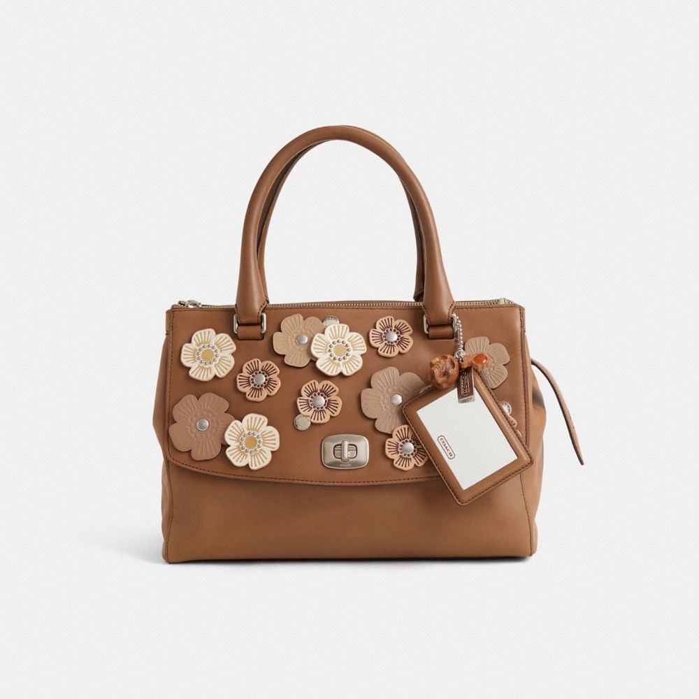 COACH®,Upcrafted Legacy Harper Satchel,,Front View