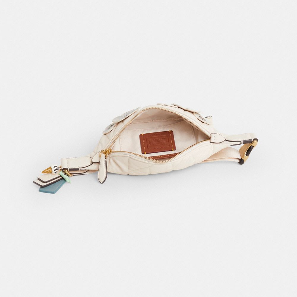 COACH®,Upcrafted Essential Belt Bag With Pillow Quilting,,Inside View,Top View