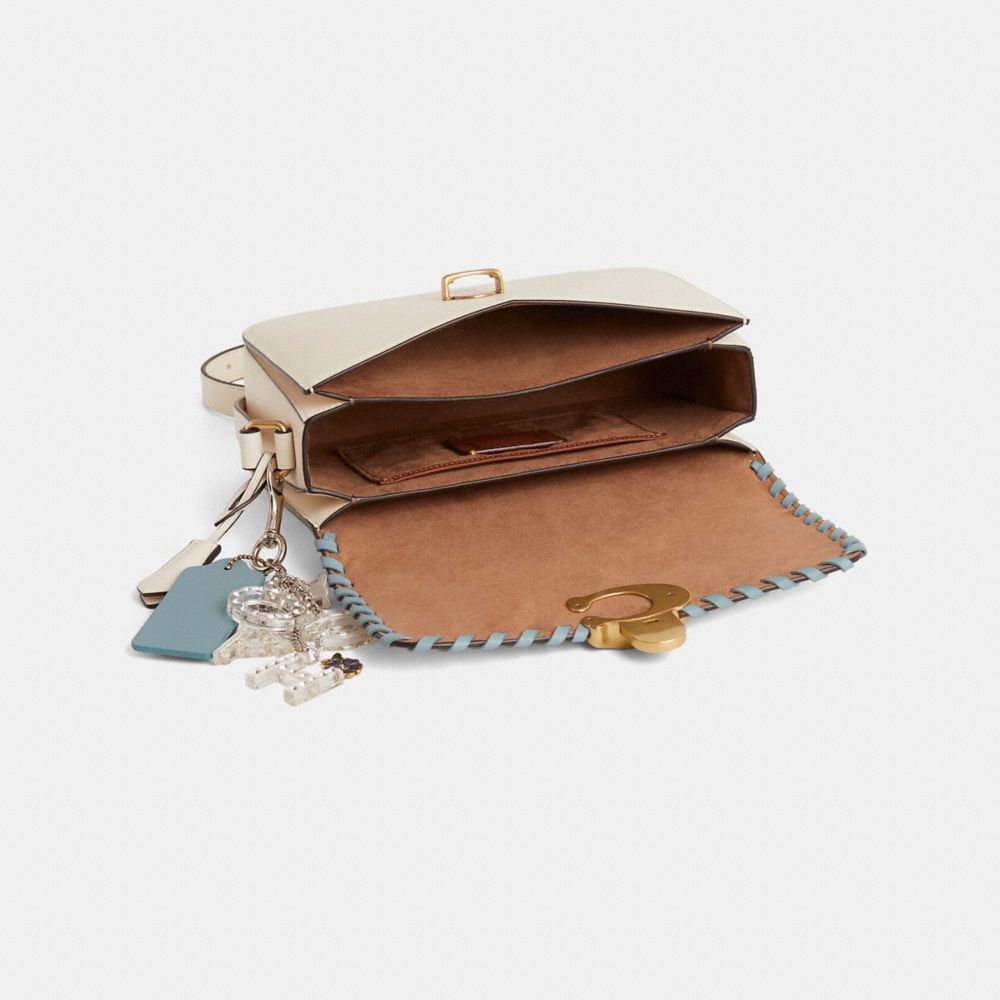 COACH®,Upcrafted Studio Shoulder Bag,,Inside View,Top View