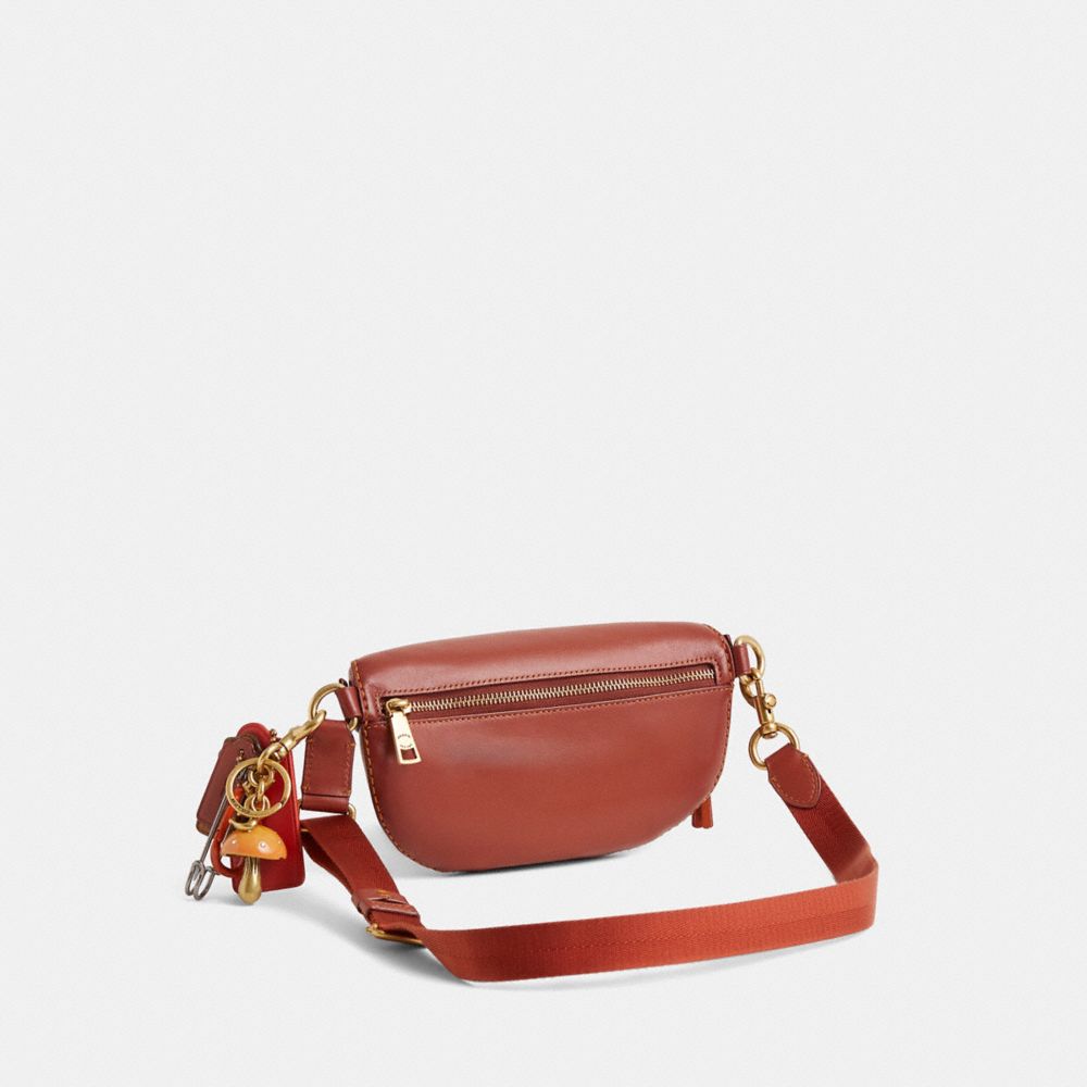 COACH®,Upcrafted Bethany Belt Bag In Signature Canvas,,Angle View