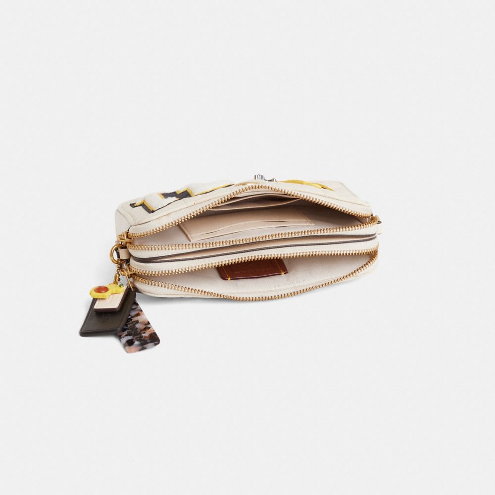 COACH®,Upcrafted Kira Crossbody Bag With Pillow Quilting,,Inside View,Top View