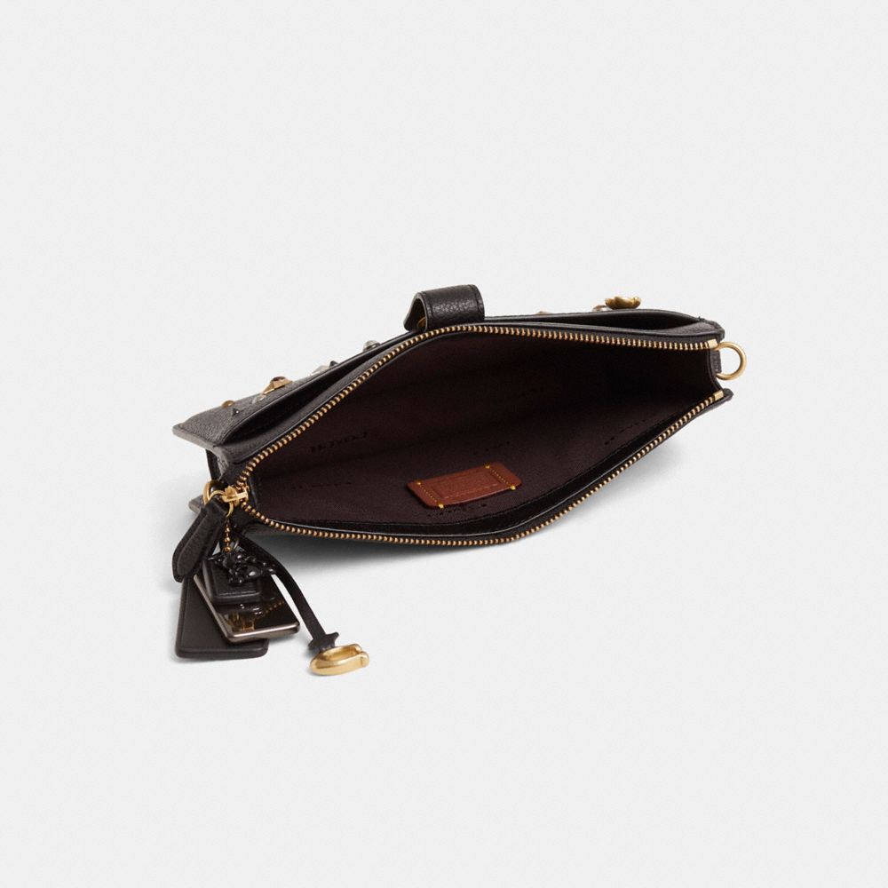 COACH®,Reloved Noa Pop-Up Messenger,Black,Inside View,Top View