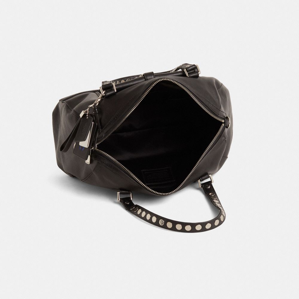 COACH®,Reloved Charlie Satchel,Black,Inside View,Top View