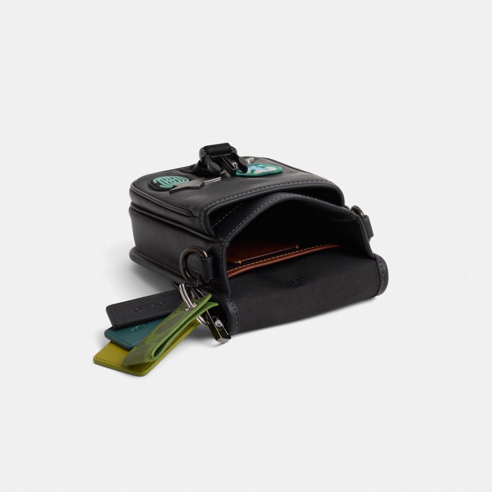 COACH®,Upcrafted League Phone Crossbody Bag,,Inside View,Top View