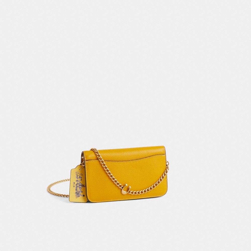 COACH®,Reloved Hayden Crossbody Bag,Yellow,Angle View