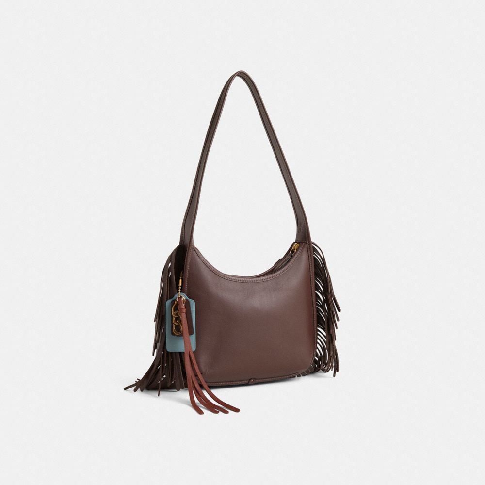COACH®,Upcrafted Curve Zip Bag,,Angle View