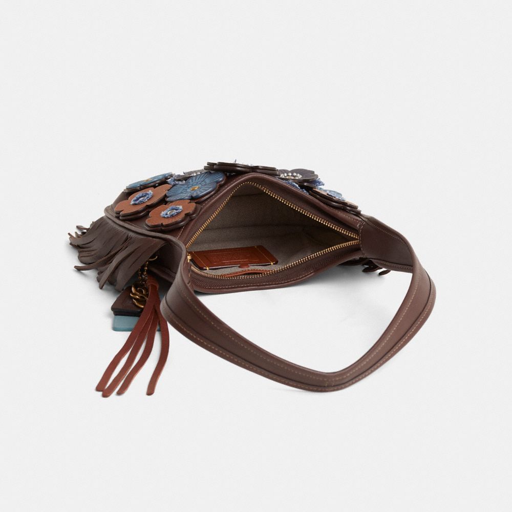 COACH®,Upcrafted Curve Zip Bag,,Inside View,Top View