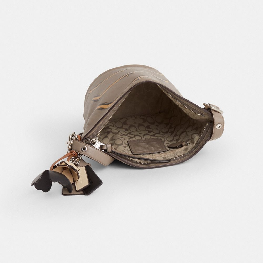 COACH®,Upcrafted Bleecker Mini Duffle,,Inside View,Top View