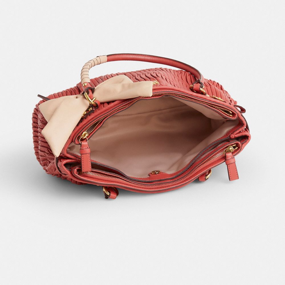 COACH®,Upcrafted Madison Kara Carryall,,Inside View,Top View