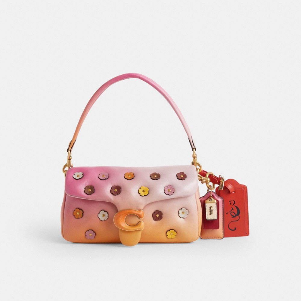 COACH®,Upcrafted Pillow Tabby Shoulder Bag 26 With Ombre,,Front View