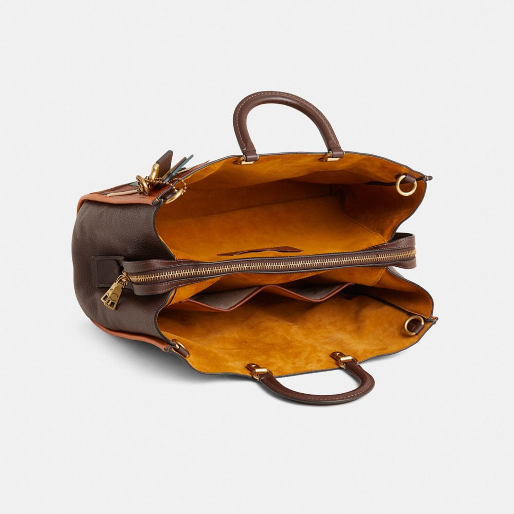COACH®,Reloved Rogue Bag 39,Multi Color,Inside View,Top View