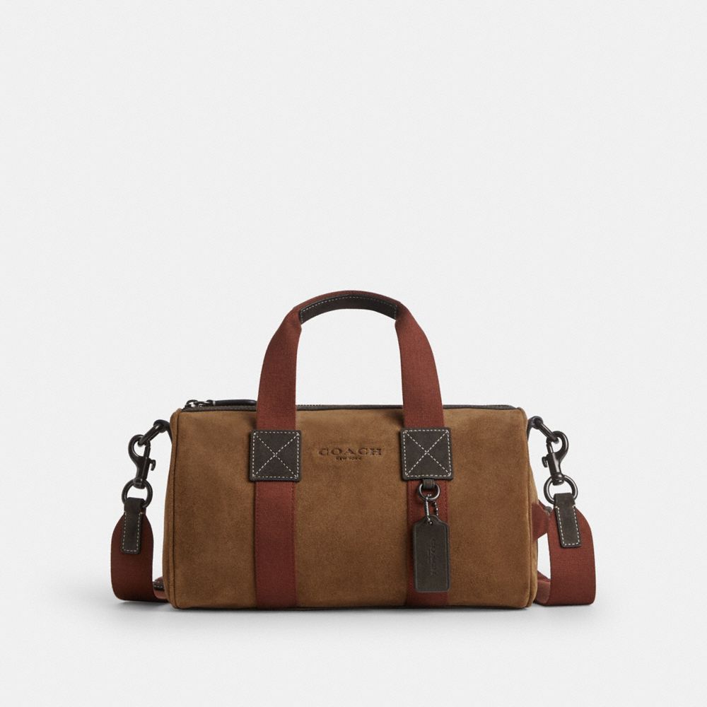 COACH®,Explorer Duffle Bag 28 With Blocking,,Front View