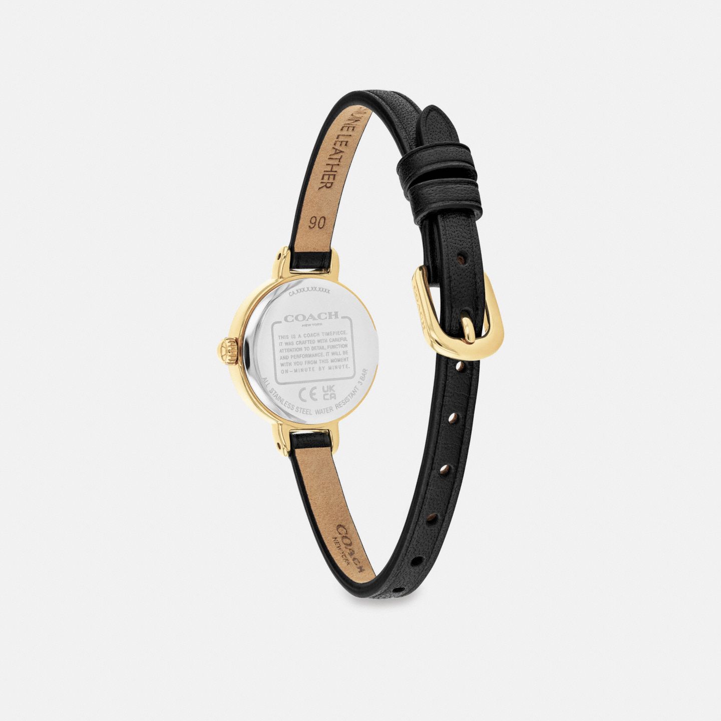 Женские часы Coach Iris Watch Gift Set, 22MM, цвет: Чёрный — фото 3