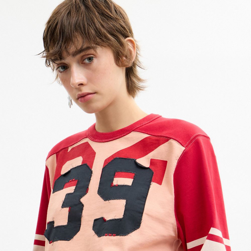 ロング スリーブ ヴァーシティ Tシャツ・オーガニック コットン 2