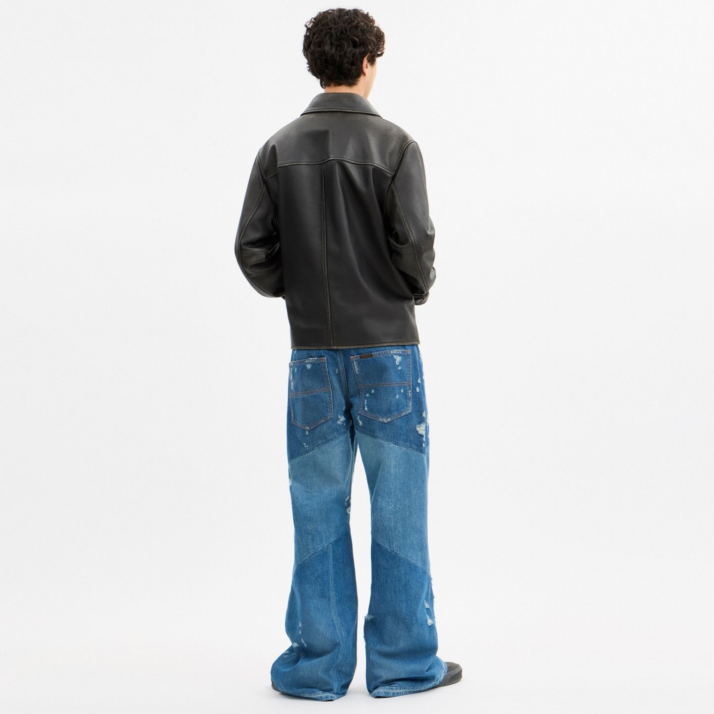 Мужские брюки Coach Denim Pants In Organic Cotton, цвет: Синий — фото 3