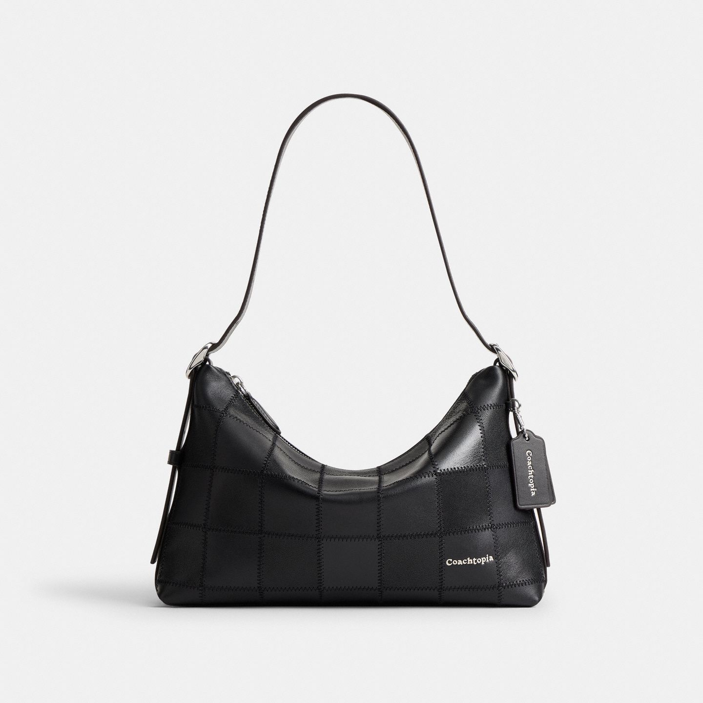 Сумка Coach Alter/Ego Slouchy Shoulder, цвет: Чёрный — фото 1