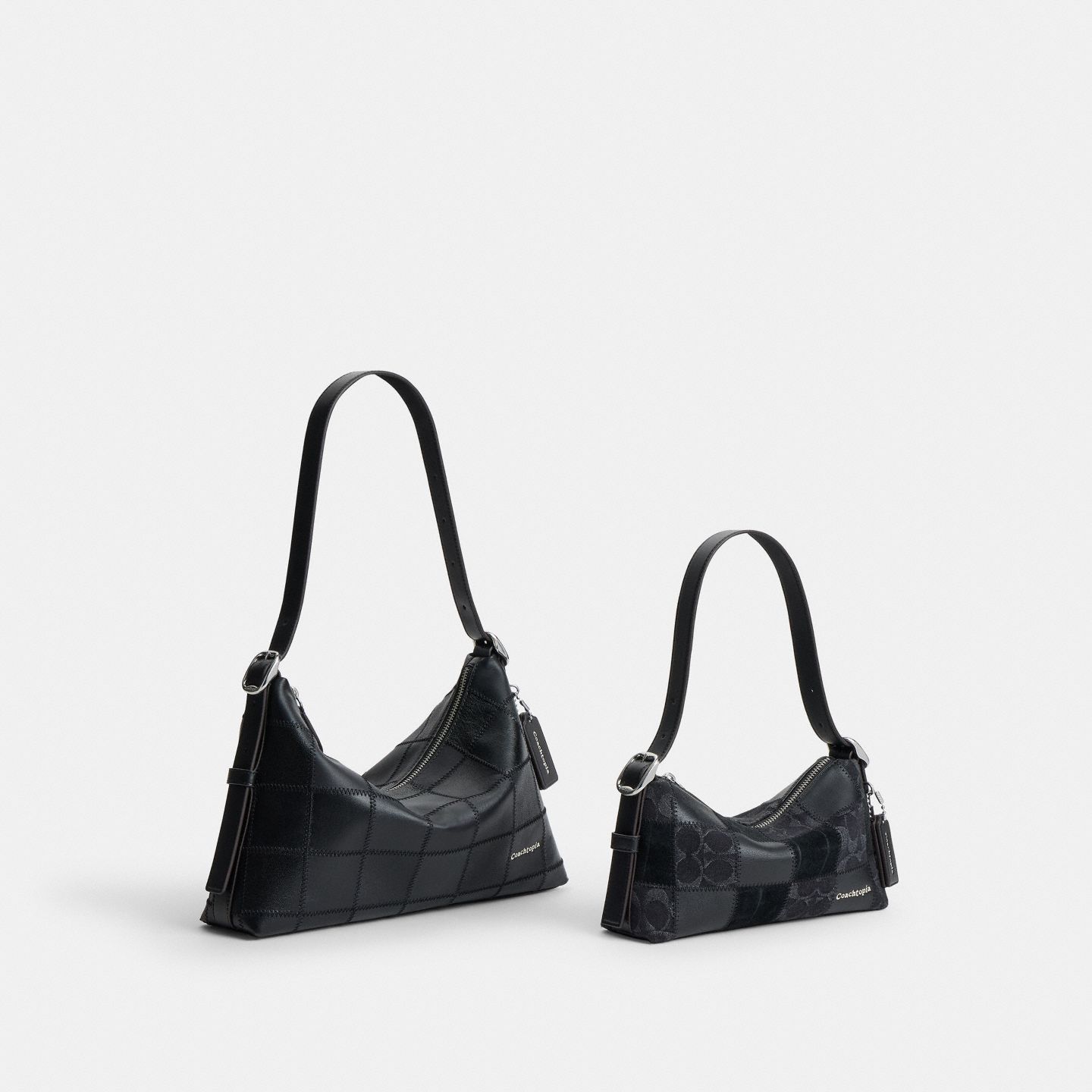 Сумка Coach Alter/Ego Slouchy Shoulder, цвет: Чёрный — фото 8