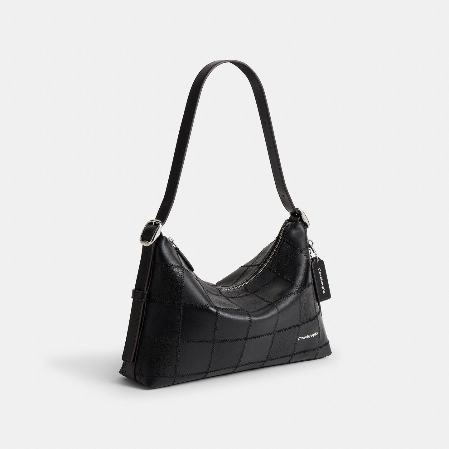 Сумка Coach Alter/Ego Slouchy Shoulder, цвет: Чёрный — фото 2