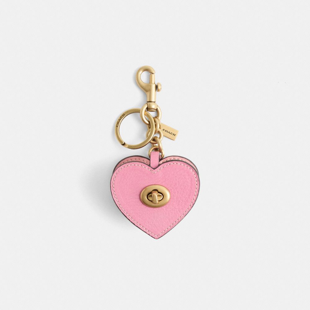 COACH®,Remade Heart Air Pod Case,,Front View
