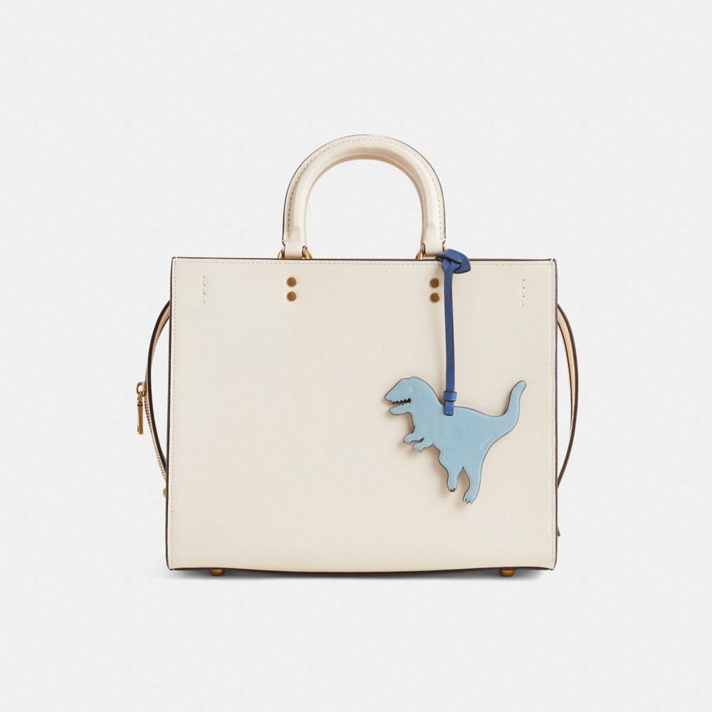 COACH®,Remade Rexy Bag Charm,,Angle View