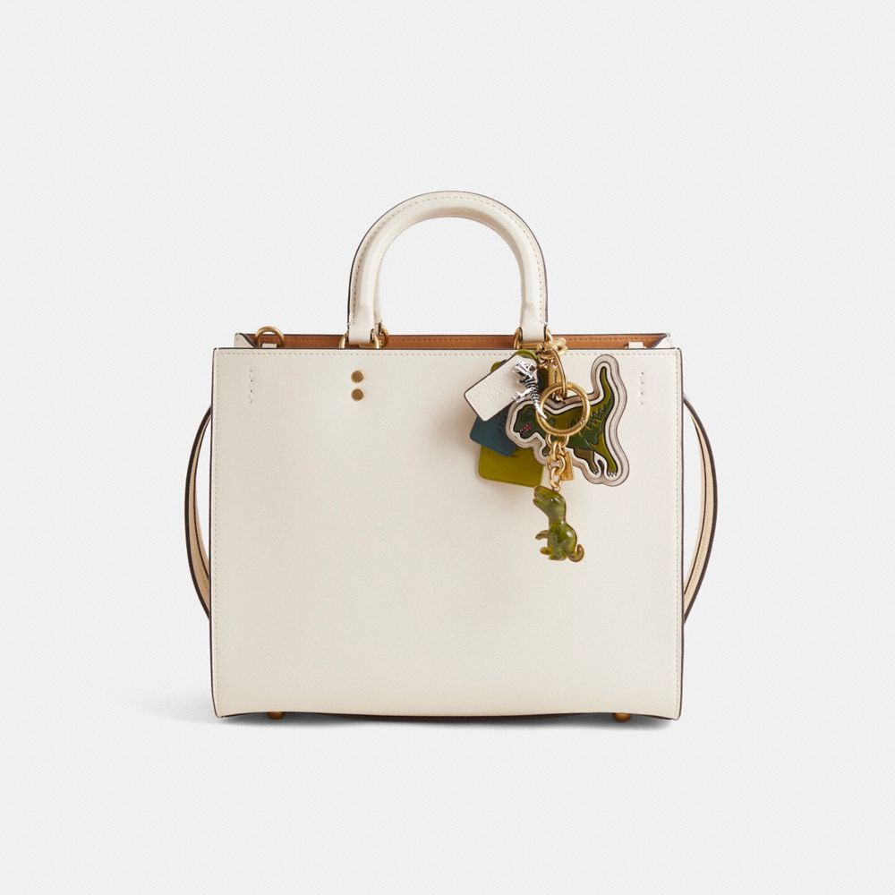 COACH®,Remade Rexy Cluster Bag Charm,,Angle View