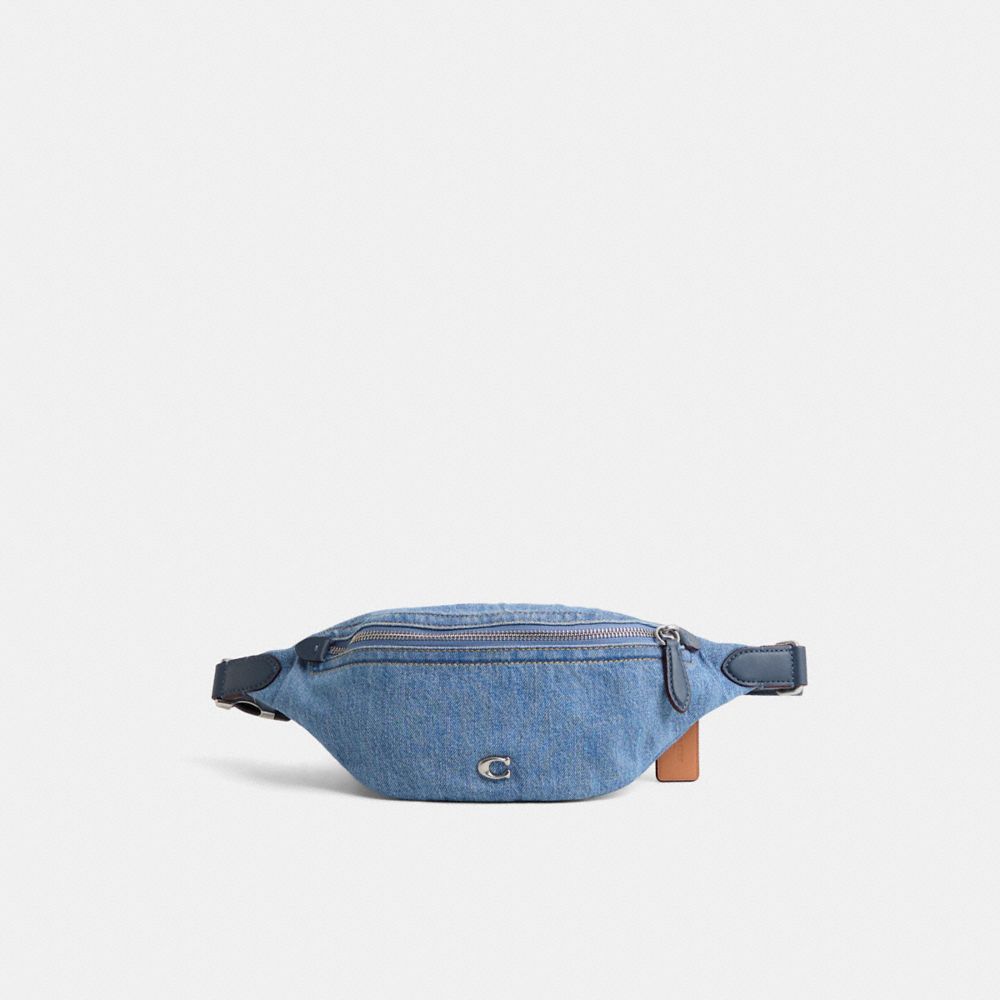 COACH®,Restored Charter Belt Bag 7,,Front View