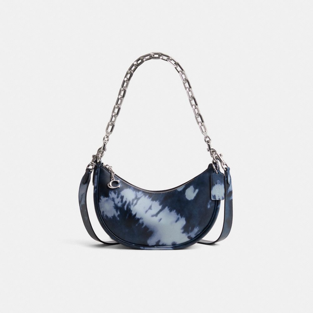 COACH®,Restored Mira Shoulder Bag With Tie-Dye Print,,Front View