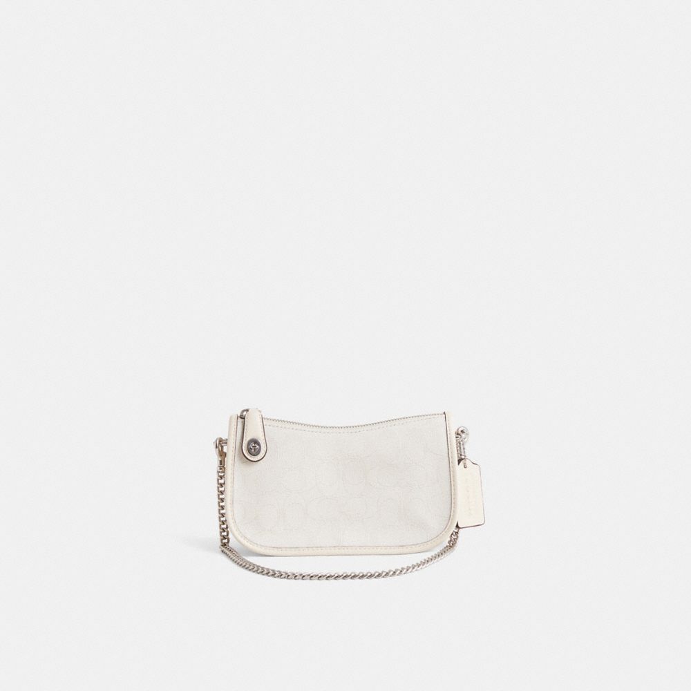 COACH®,Restored Swinger Bag 20 With Chain,,Front View