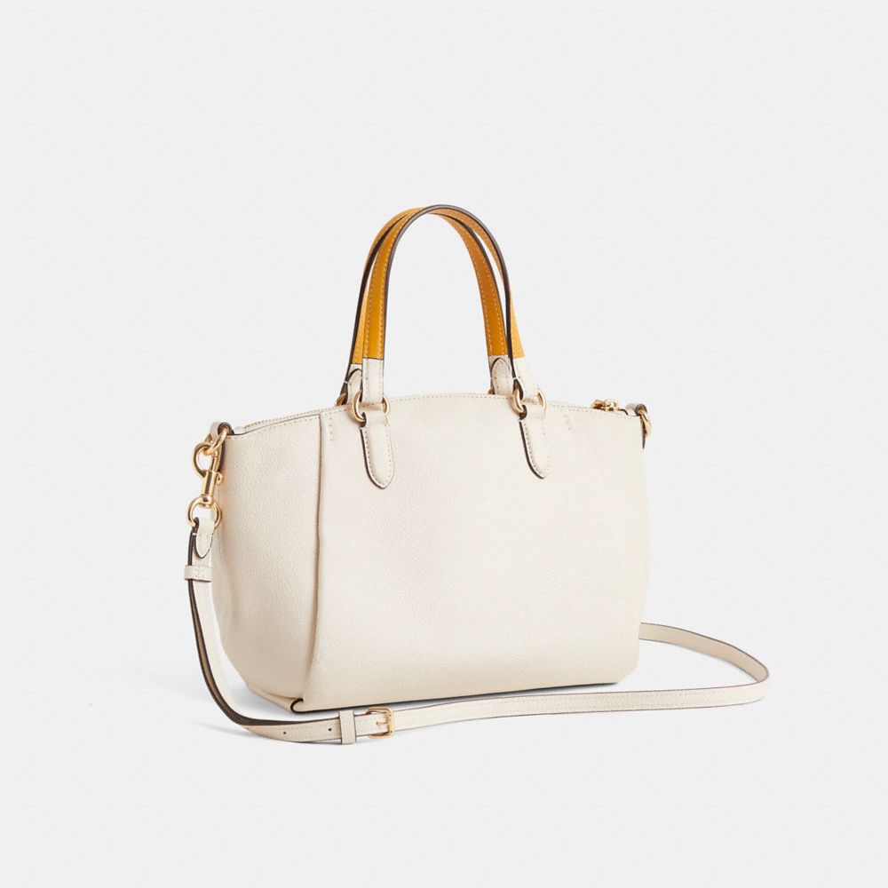 COACH®,Reloved Elise Satchel Bag,,Angle View