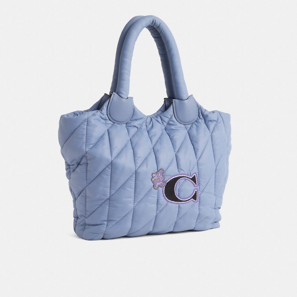 COACH®,Reloved Iris Tote Bag,,Angle View