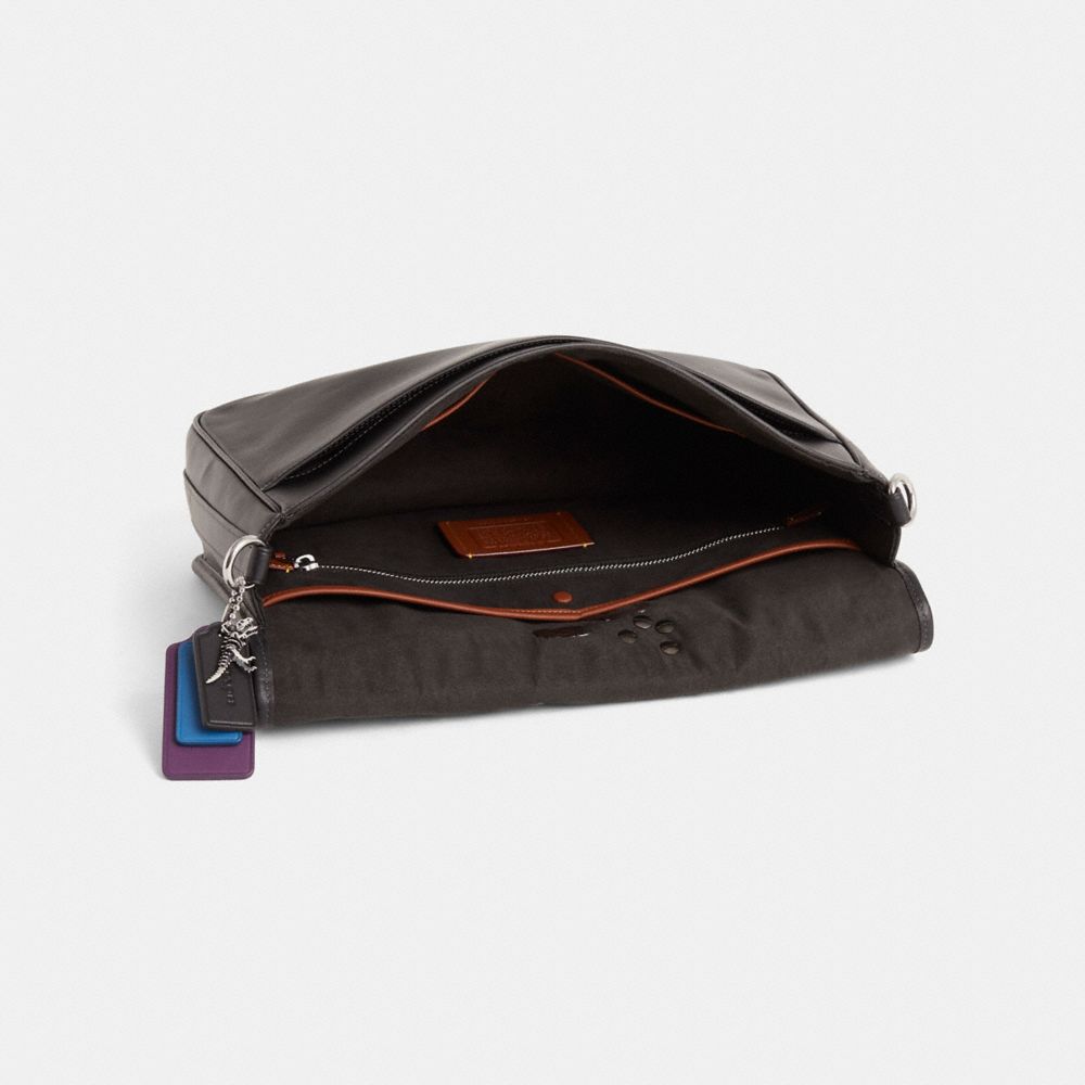 COACH®,Reloved Hitch Messenger Bag,,Inside View,Top View
