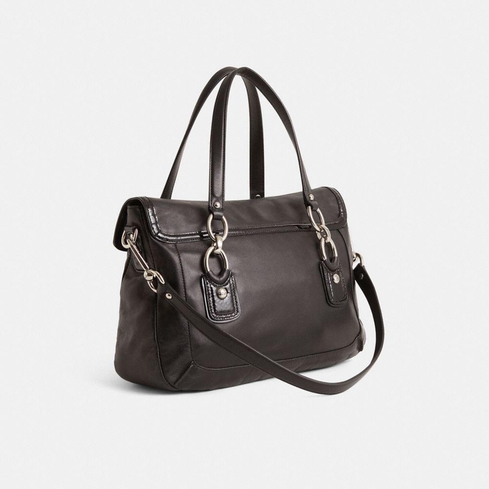 COACH®,Reloved Kristin Spectator Flap Satchel,,Angle View