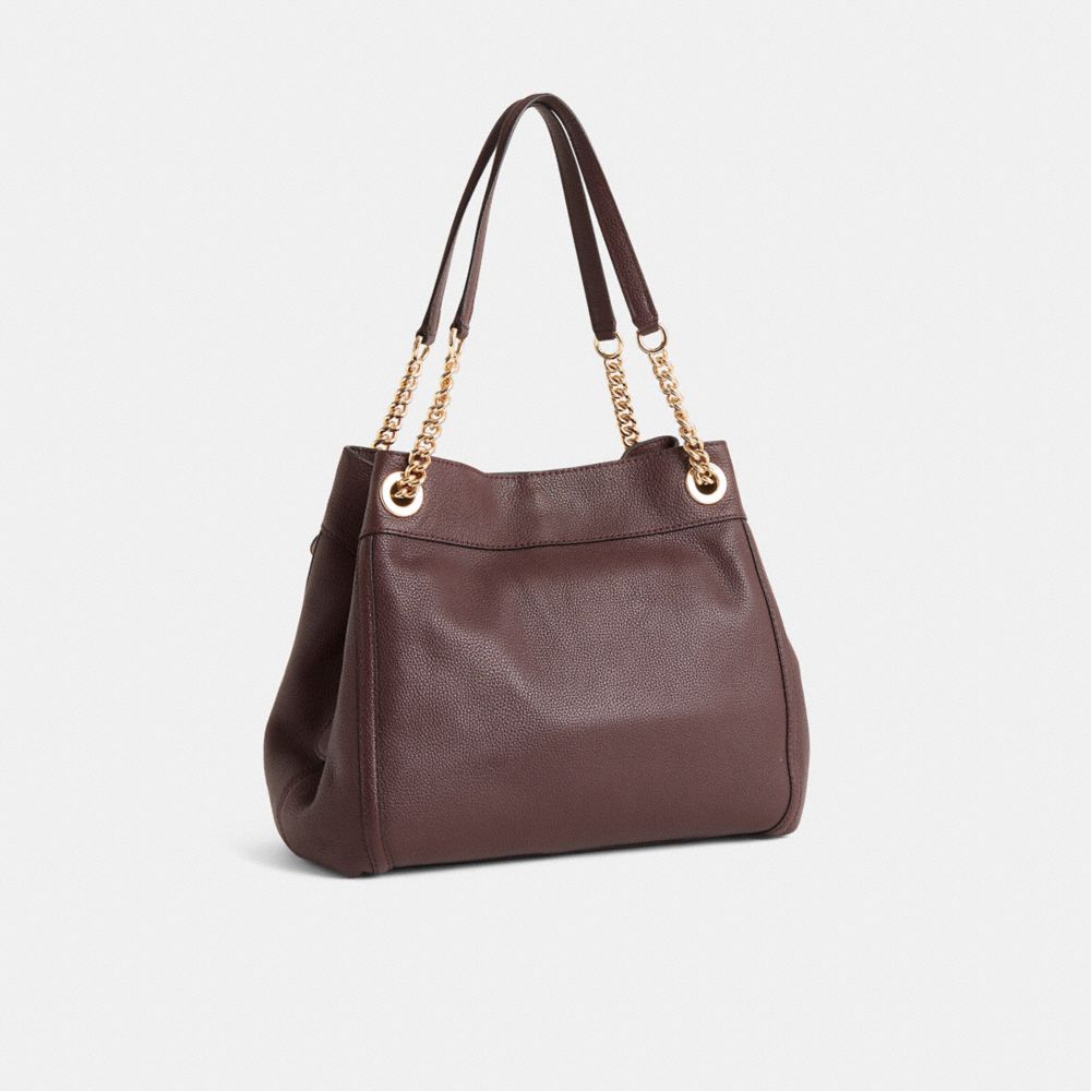 COACH®,Reloved Turnlock Edie Shoulder Bag,,Angle View