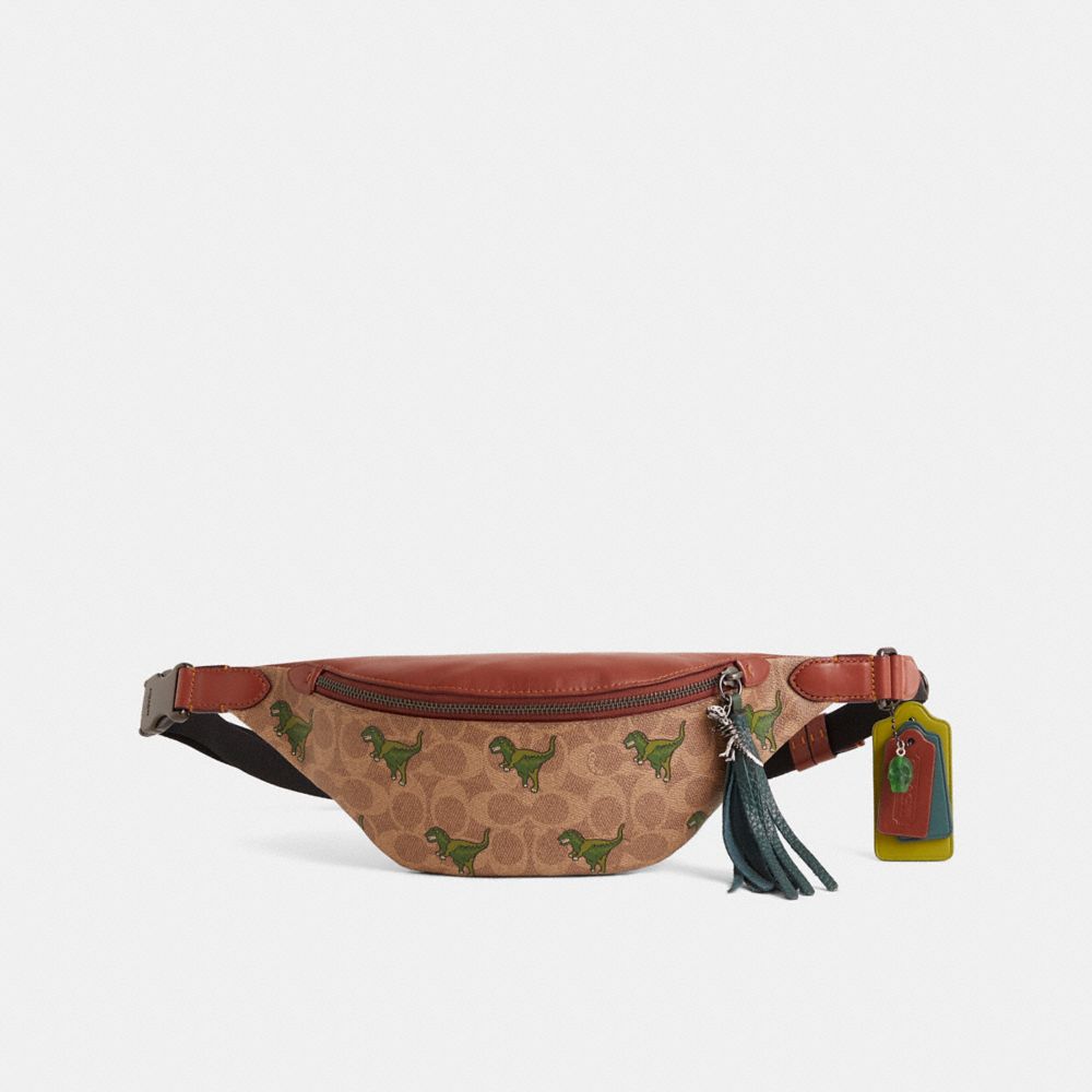 Reloved Charter Belt Bag 7 In Signature Canvas With Rexy Print