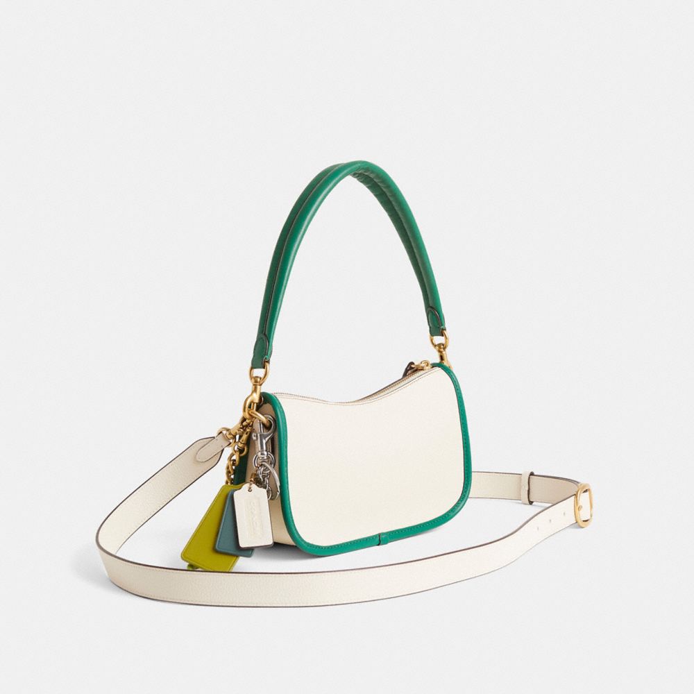COACH®,Reloved Swinger Bag,,Angle View