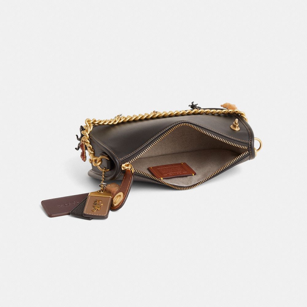 COACH®,Reloved Swinger Bag,,Inside View,Top View