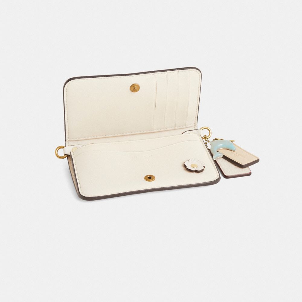 COACH®,Reloved Essential Slim Card Case Bag,,Inside View,Top View
