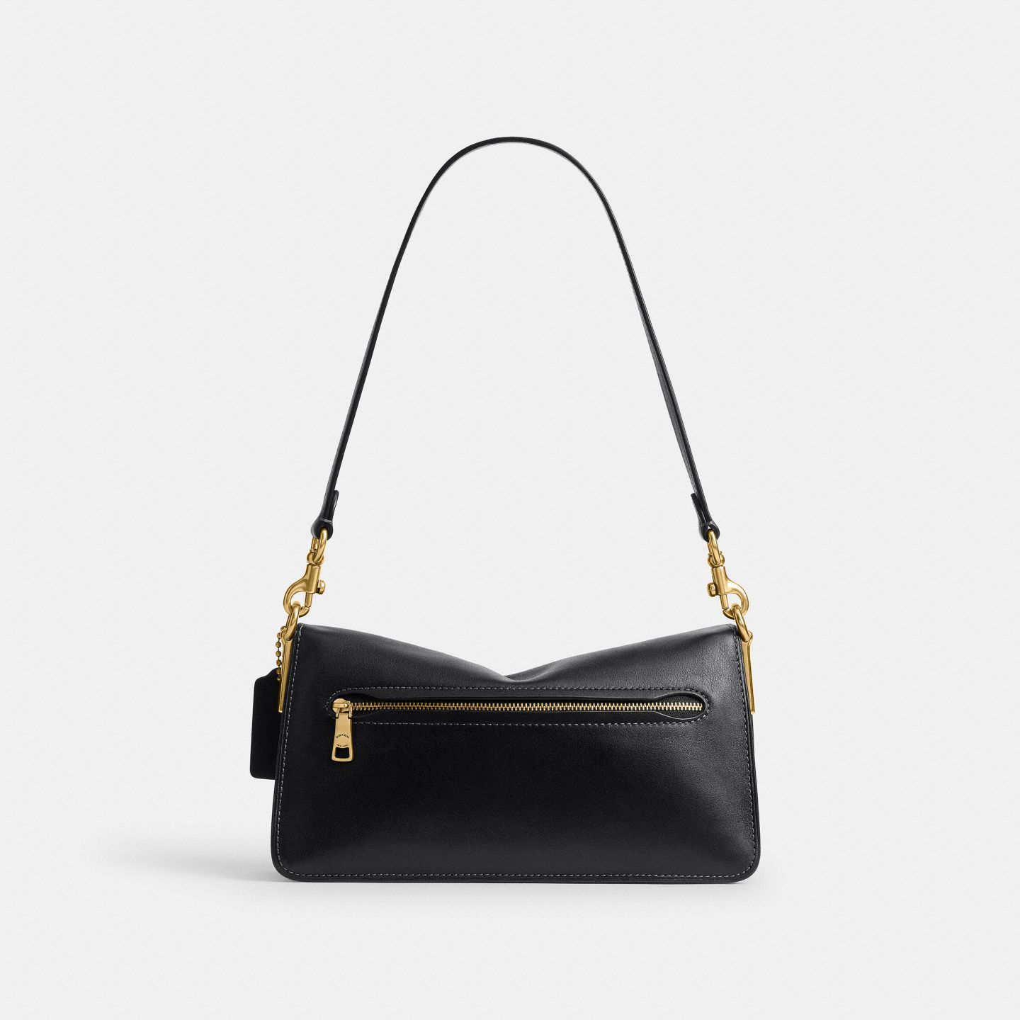 Женская сумка Coach Tabby Shoulder Bag 26, Inspired by Shan Yichun, цвет: Латунный / Чёрный — фото 3
