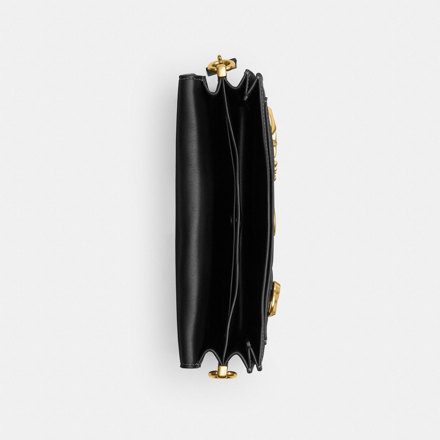 Женская сумка Coach Tabby Shoulder Bag 26, Inspired by Shan Yichun, цвет: Латунный / Чёрный — фото 5