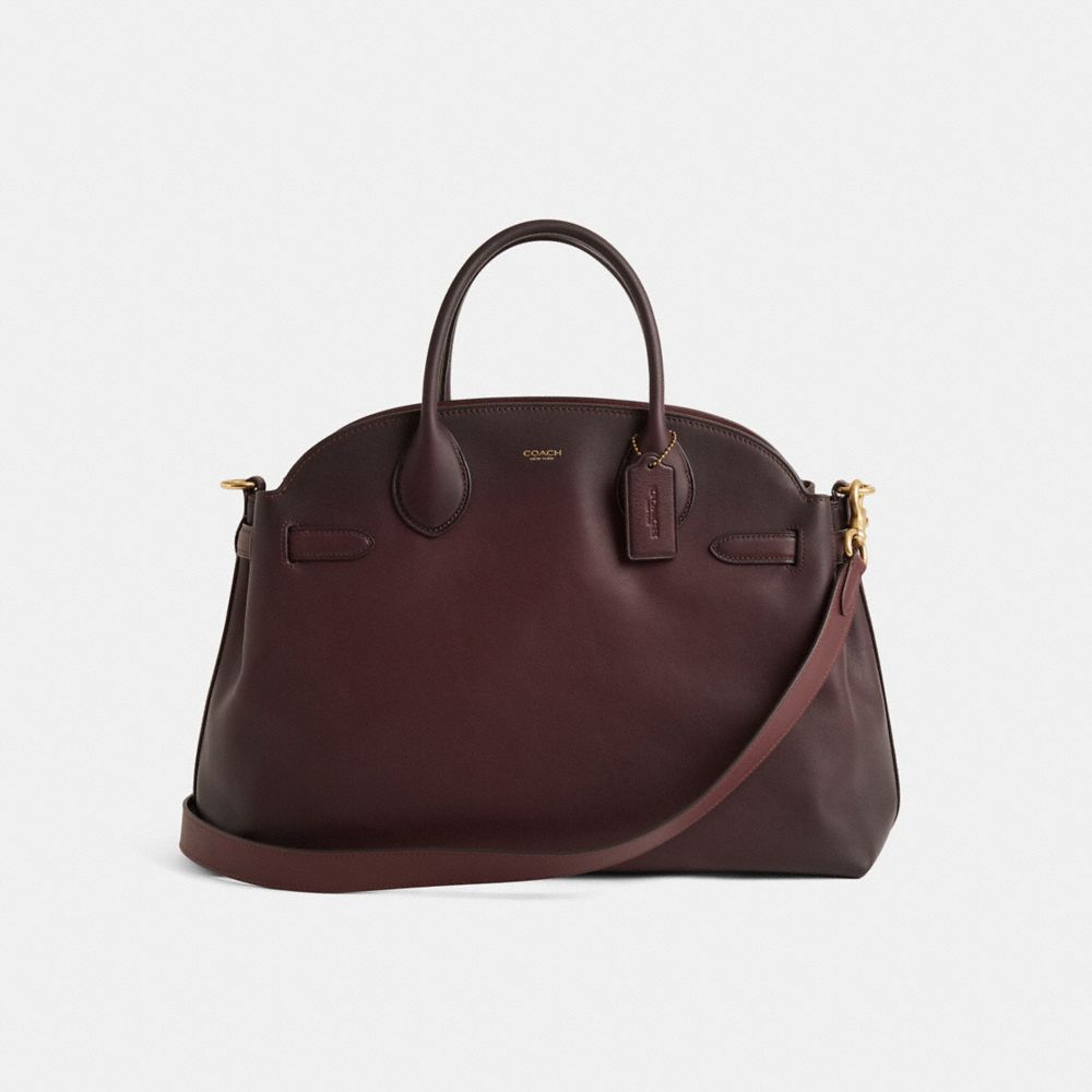 COACH®,Restored Soft Empire Carryall Bag 40,,Front View