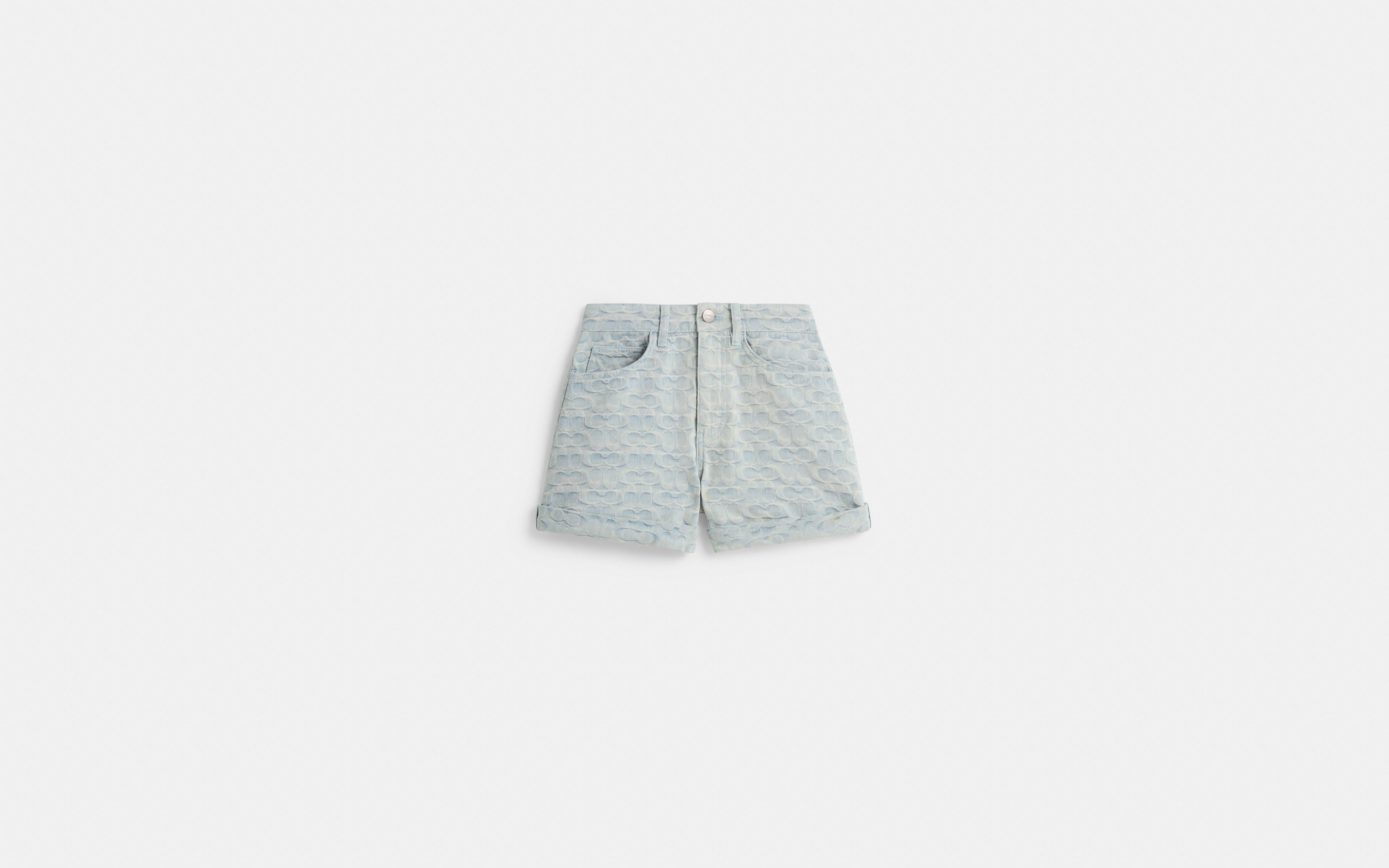 Restored Signature Denim Shorts