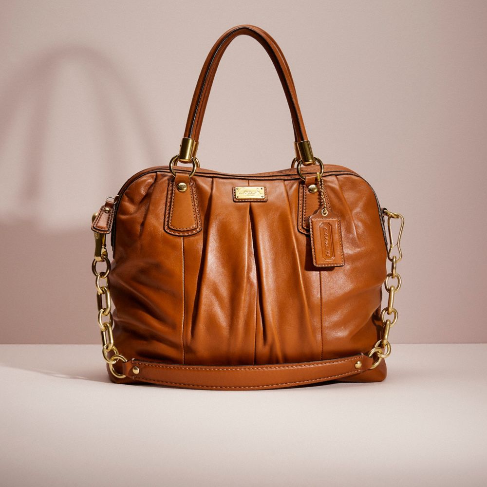 COACH Restored Kristin Pleated Satchel