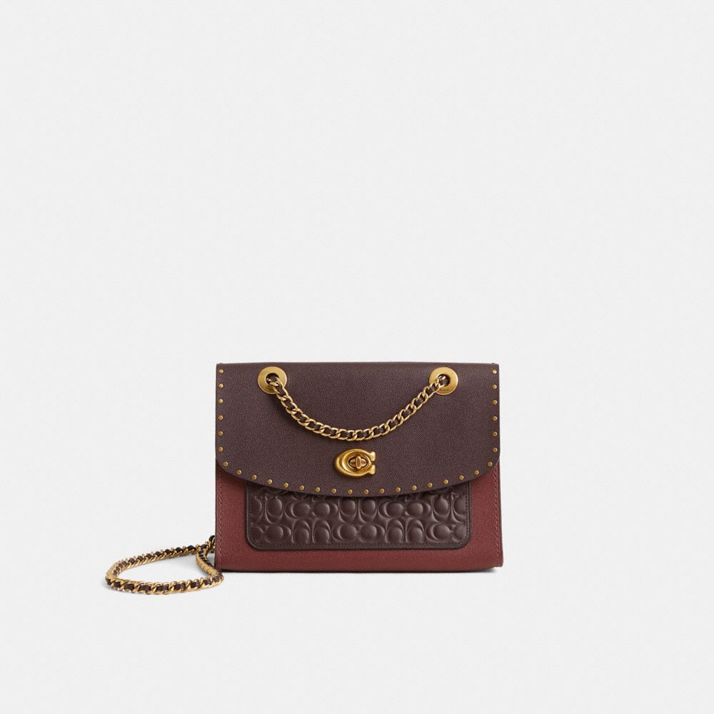 Restored Parker In Signature Leather With Rivets | Bags | Coach