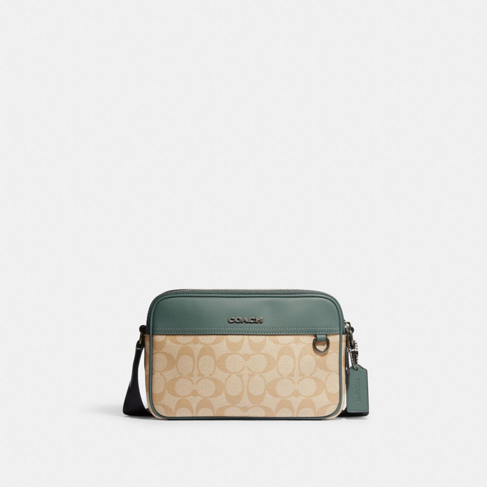 Coach fabric crossbody online bag